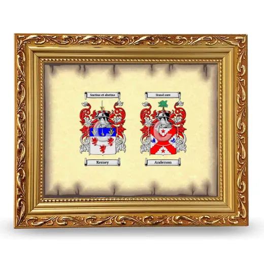 Anniversary Framed - Gold