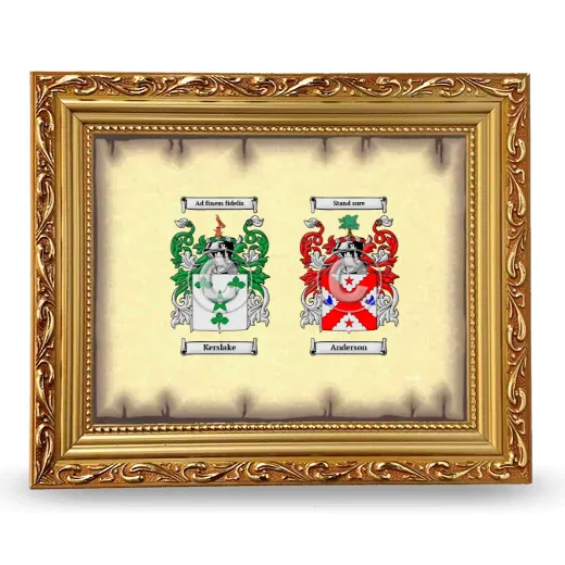 Anniversary Framed - Gold