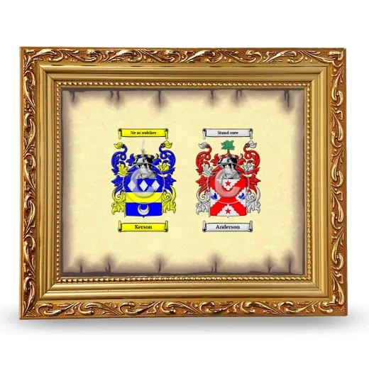 Anniversary Framed - Gold