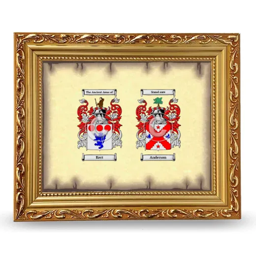 Anniversary Framed - Gold