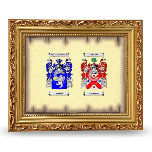 Anniversary Framed - Gold