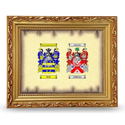 Anniversary Framed - Gold