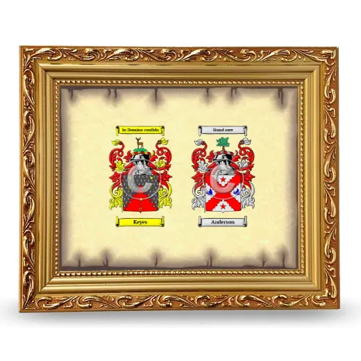 Anniversary Framed - Gold