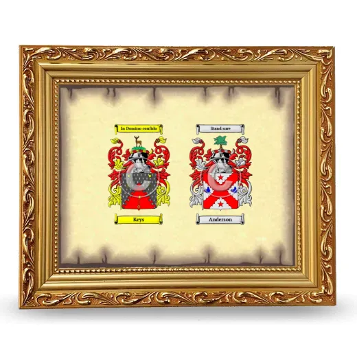 Anniversary Framed - Gold