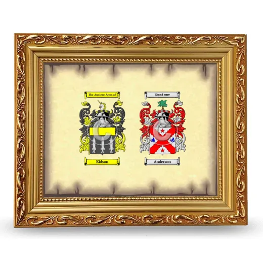 Anniversary Framed - Gold