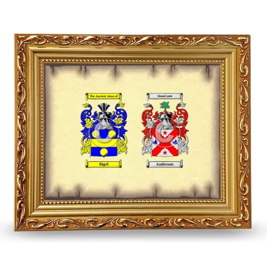 Anniversary Framed - Gold