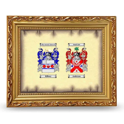 Anniversary Framed - Gold