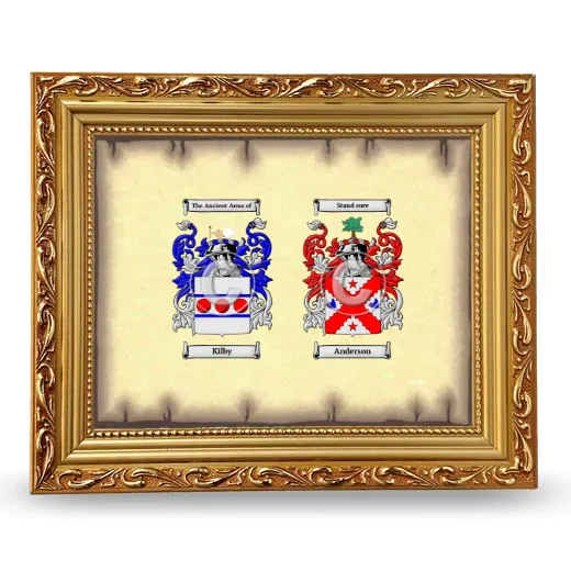 Anniversary Framed - Gold