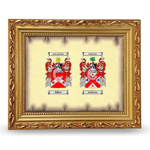 Anniversary Framed - Gold