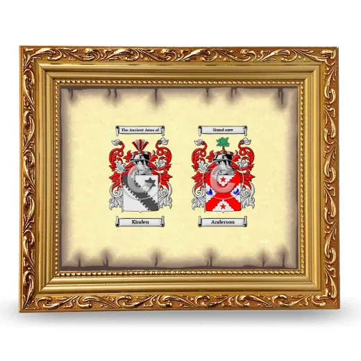 Anniversary Framed - Gold