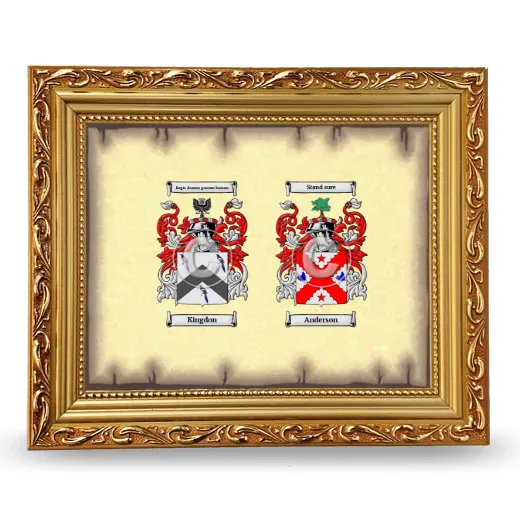 Anniversary Framed - Gold