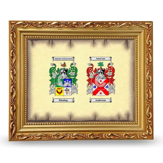 Anniversary Framed - Gold