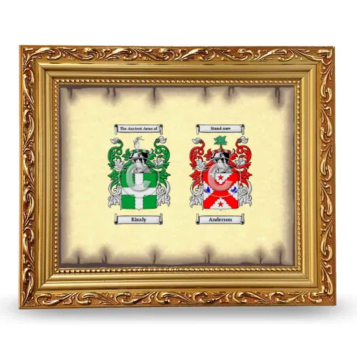 Anniversary Framed - Gold