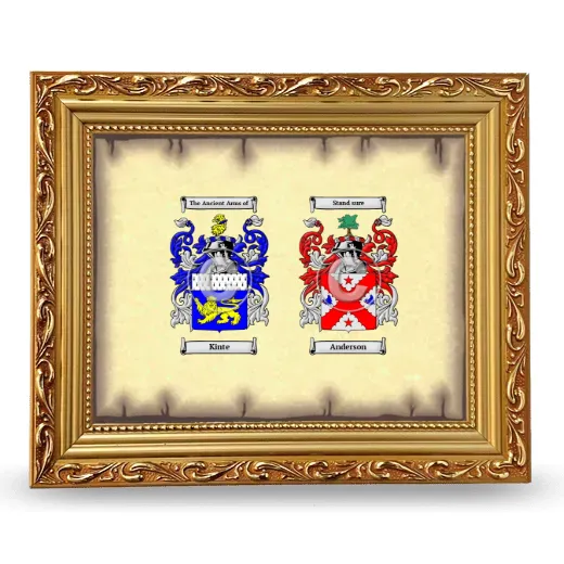 Anniversary Framed - Gold