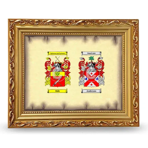 Anniversary Framed - Gold