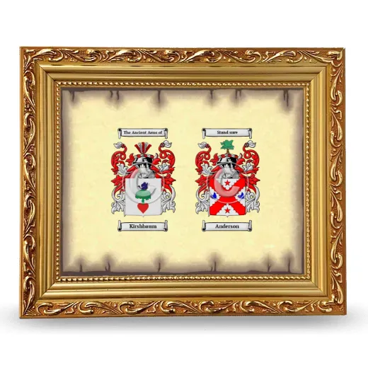 Anniversary Framed - Gold