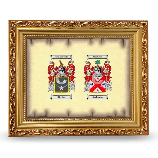 Anniversary Framed - Gold