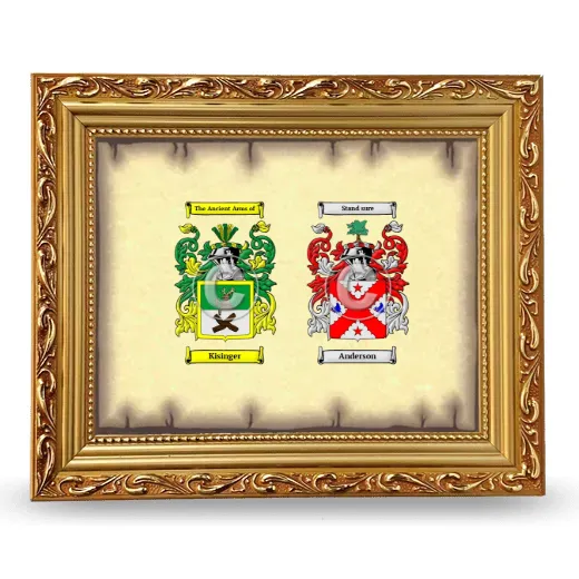 Anniversary Framed - Gold