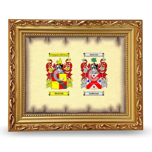 Anniversary Framed - Gold