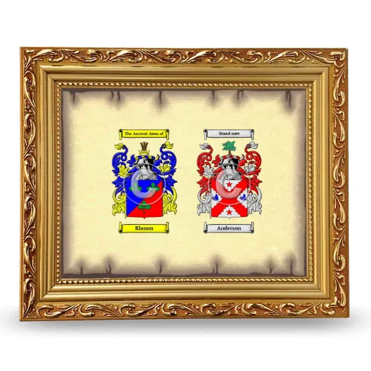 Anniversary Framed - Gold