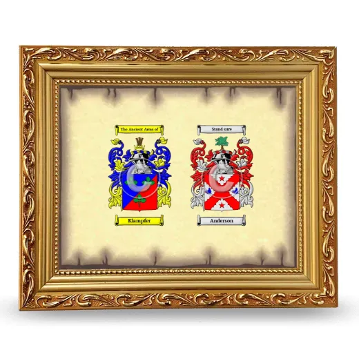 Anniversary Framed - Gold