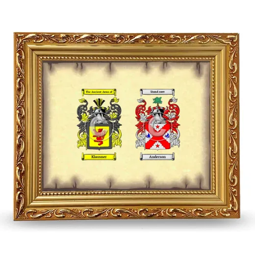 Anniversary Framed - Gold