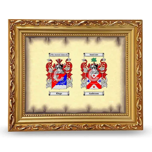 Anniversary Framed - Gold