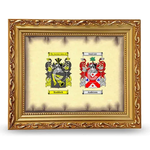 Anniversary Framed - Gold