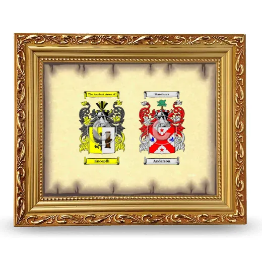 Anniversary Framed - Gold