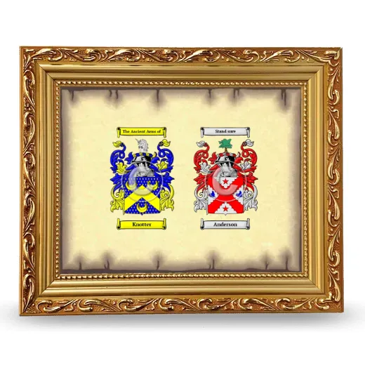 Anniversary Framed - Gold