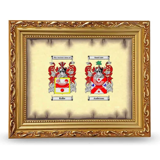 Anniversary Framed - Gold