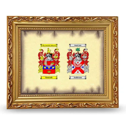 Anniversary Framed - Gold