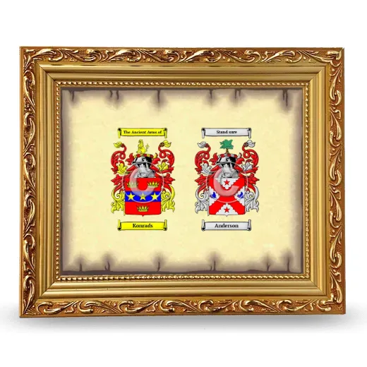 Anniversary Framed - Gold