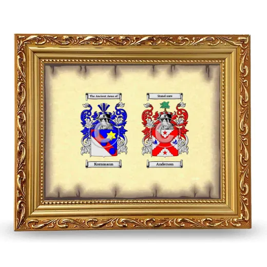 Anniversary Framed - Gold