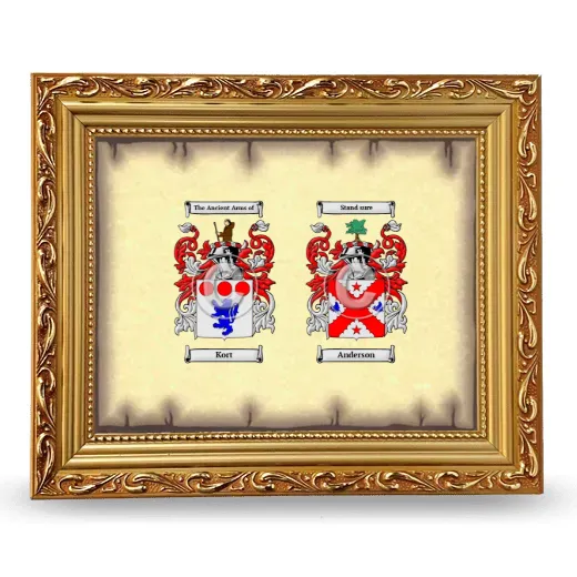 Anniversary Framed - Gold