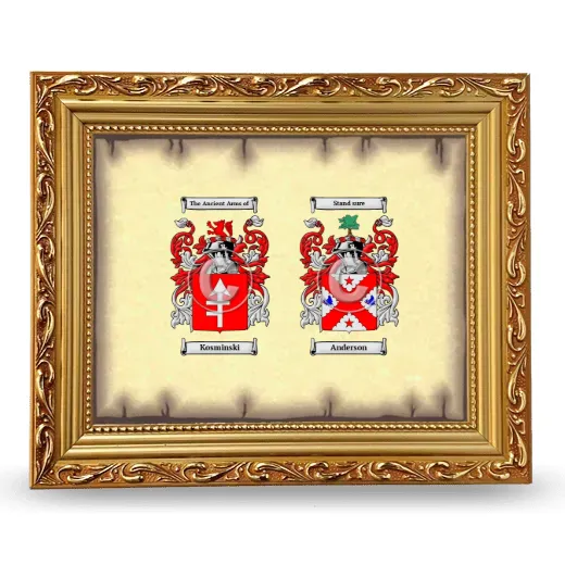 Anniversary Framed - Gold