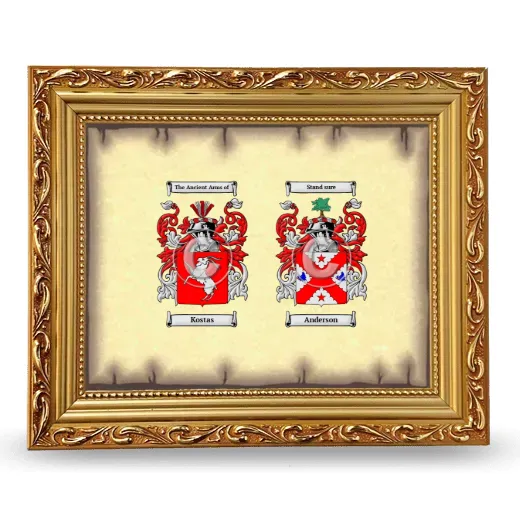 Anniversary Framed - Gold