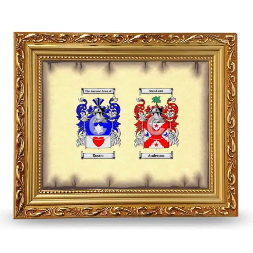 Anniversary Framed - Gold