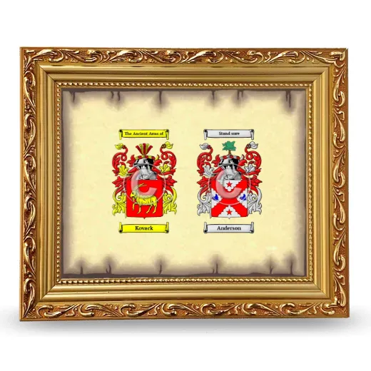 Anniversary Framed - Gold