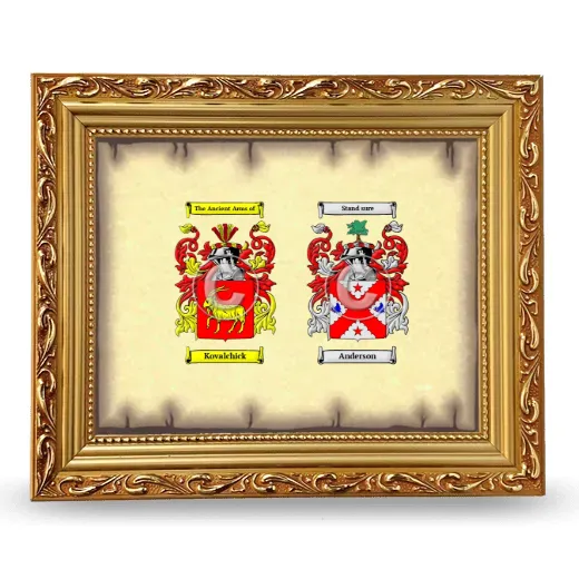 Anniversary Framed - Gold