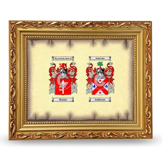 Anniversary Framed - Gold