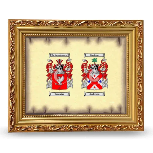 Anniversary Framed - Gold