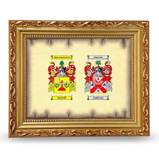 Anniversary Framed - Gold