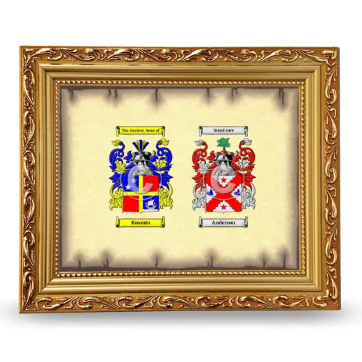 Anniversary Framed - Gold