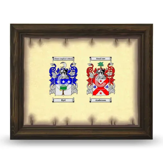 Anniversary Framed - Brown