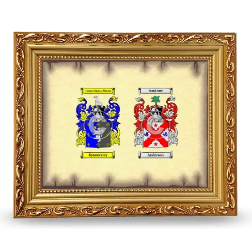 Anniversary Framed - Gold