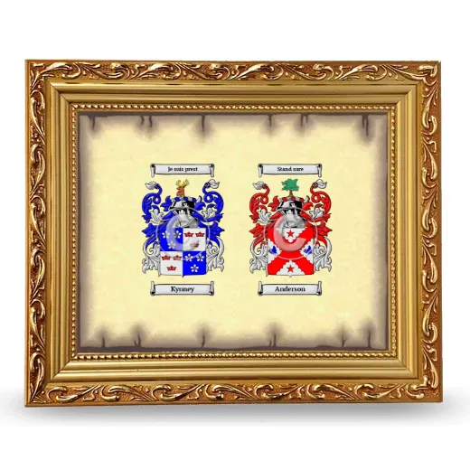 Anniversary Framed - Gold