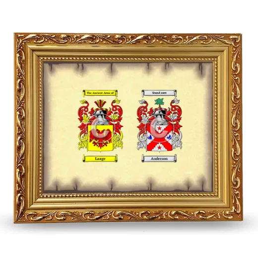 Anniversary Framed - Gold