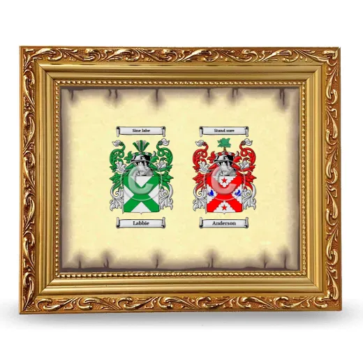 Anniversary Framed - Gold