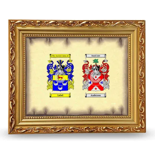 Anniversary Framed - Gold